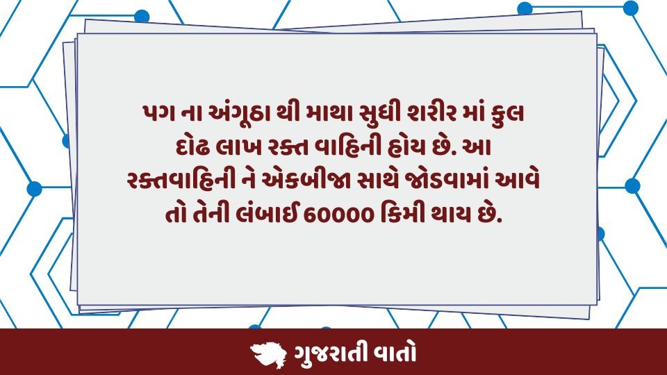 Janva jevu- Human Body Fact in Gujarati