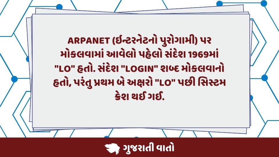 Technology Fact in Gujarati