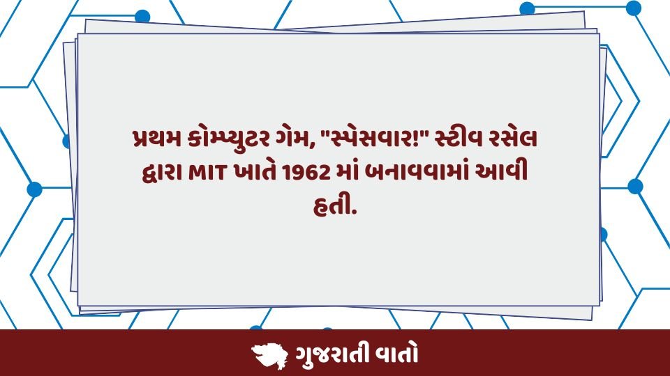 Technology Fact in Gujarati